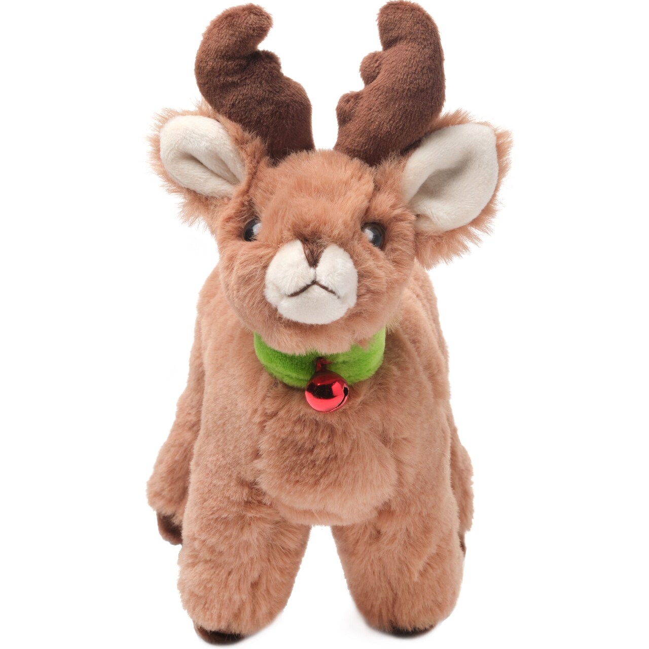 Bearington Christmas Stuffed Animals Christmas Plush Reindeer Holiday Toys for Kids, Boys, Girls - Joly 6"